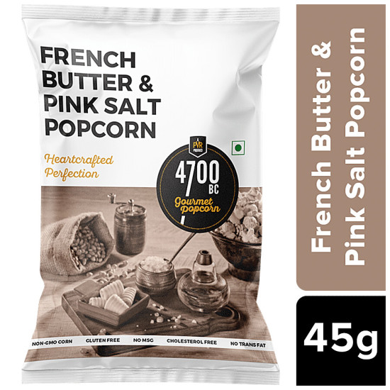 4700BC Gourmet Popcorn - French Butter & Pink Salt 45 g