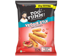 Too Yumm! Chili Chataka Flavour Veggie Stix Namkeen 75 g