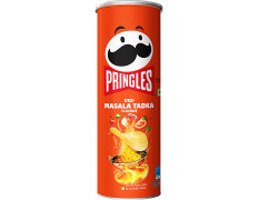 Pringles Potato Chips - Desi Masala Tadka Flavour, Crunchy & Crispy 102 g