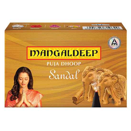 Mangaldeep Sandal Dhoop 20 pcs