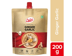 Catch Ginger Garlic/Adrak Lehsun Paste - Thick & Grainy, No Artificial Colours 200 g