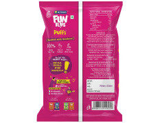 Fun Flips Puffs - Tango, Baked & Crunchy, Healthy Snacks, 75 g