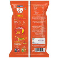 Fun Flips Puffs - Masala, Baked & Crunchy, Healthy Snacks, 70 G Fun Flips Puffs - Masala, Baked & Crunchy, Healthy Snacks, 70 G