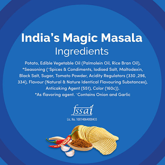 Lay's Potato Chips -, India's Masala Magic, Party Pack 190 g