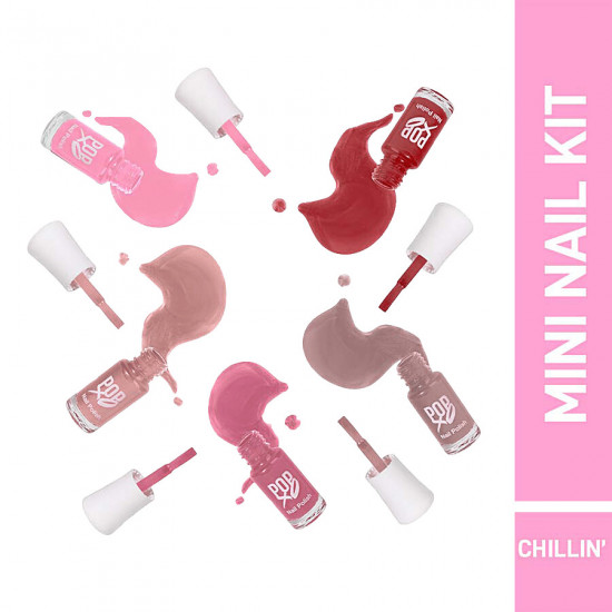 MyGlamm Popxo Makeup Collection - Mini Nail Kit 3 ml
