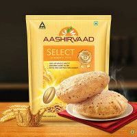 Aashirvaad Select Sharbati Atta - Rich In Nutrients, For Soft & Fluffy Roti 10 kg