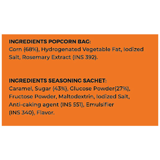 4700BC Microwave Popcorn - Caramel 98 g