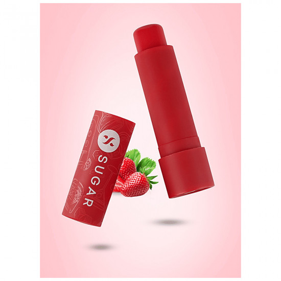 SUGAR Cosmetics Tipsy Lips Moisturising Balm - For Smooth & Plump Lips, Relieves Dryness, Promotes Cell Repair 4.5 g