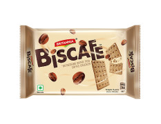 Britannia BisCafe - Super Thin Coffee Crackers, Sugar Sprinkled Biscuits 100 g