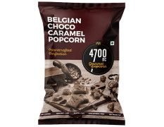 4700BC Belgian Choco Caramel Popcorn - Crunchy, Gluten Free 60 g