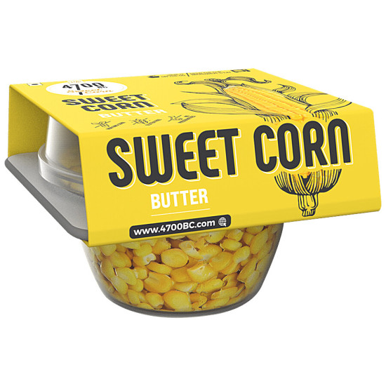 4700BC Sweet Corn - Butter, Ready To Eat, Nutritious 80 g