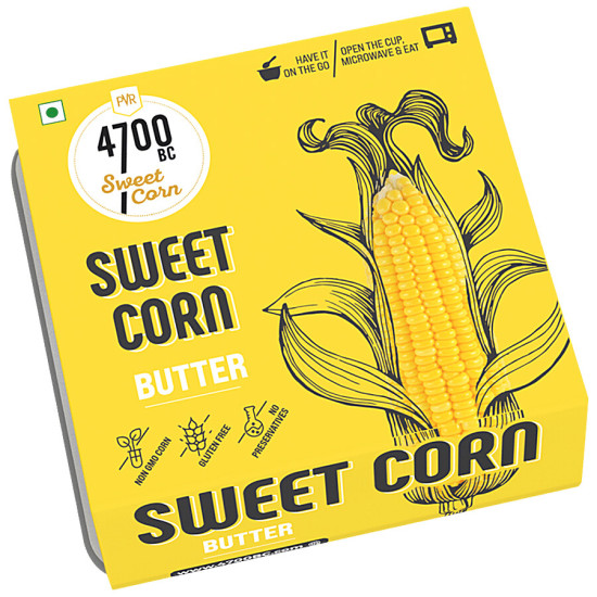 4700BC Sweet Corn - Butter, Ready To Eat, Nutritious 80 g