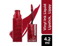 Maybelline New York Superstay Vinyl Ink Liquid Lipstick - High Shine, Long-Lasting, Smudge Proof 4.2 ml