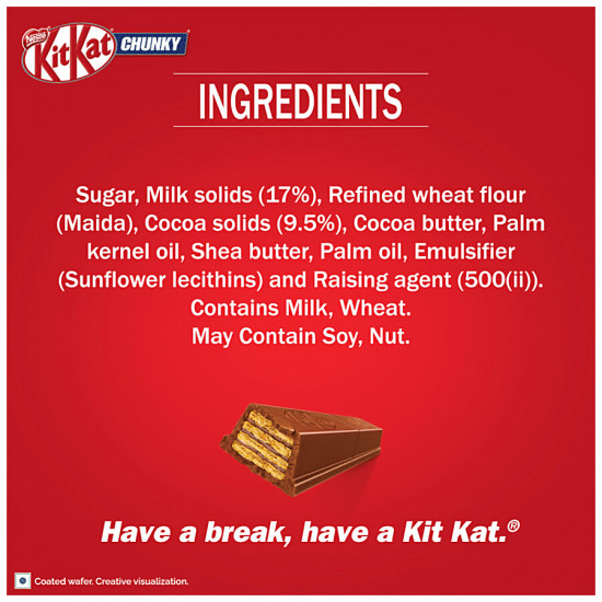 Nestle  Kitkat Chunky Milk Chocolate Bar 40 g