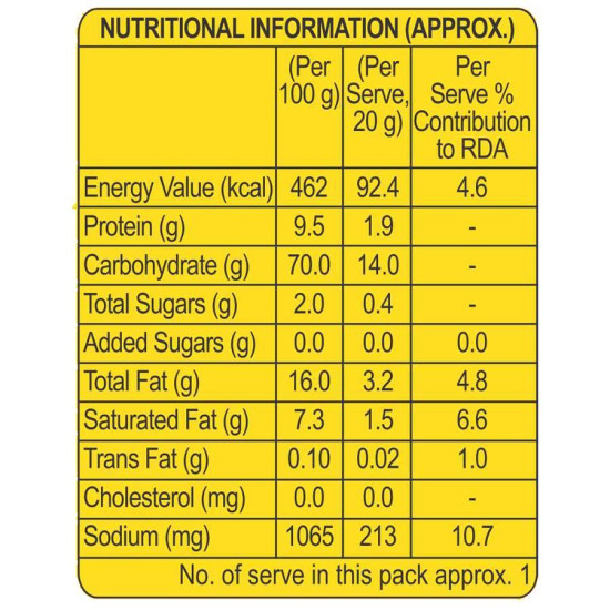 Crax Natkhat Classic Wheat Puffs Namkeen - Ready To Eat Savouries, 18 g