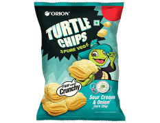 Orion Turtle Chips - Sour Cream & Onion 70 g