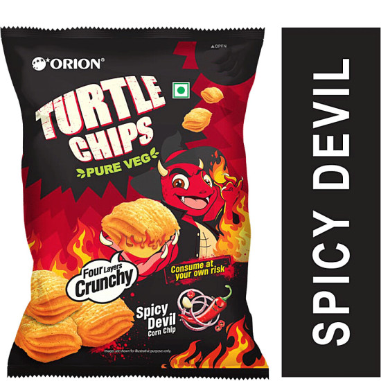 Orion Turtle Chips - Spicy Devil 70 g