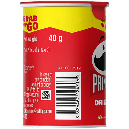 Pringles Original Potato Chips 40 g