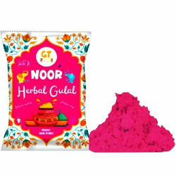 GT Colourful Holi Noor Herbal Gulal - Pink 100 g