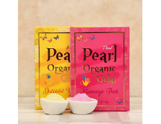 CS Holi Pearl Organic Gulal - Purple, Pink & Yellow 300 g