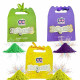 Coco colours Holi Fruity Gulal - Green, Purple & Yellow 300 g