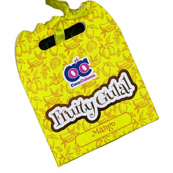 Coco colours Holi Fruity Gulal - Green, Purple & Yellow 300 g