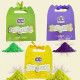 Coco colours Holi Fruity Gulal - Green, Purple & Yellow 300 g