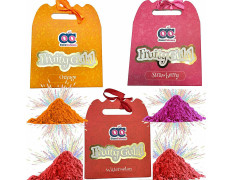 Coco colours Holi Fruity Gulal - Red, Pink & Orange 300 g