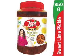 Tops Gold Sweet Lime Pickle - Tempting Flavour, Rich Aroma & Taste 950 g