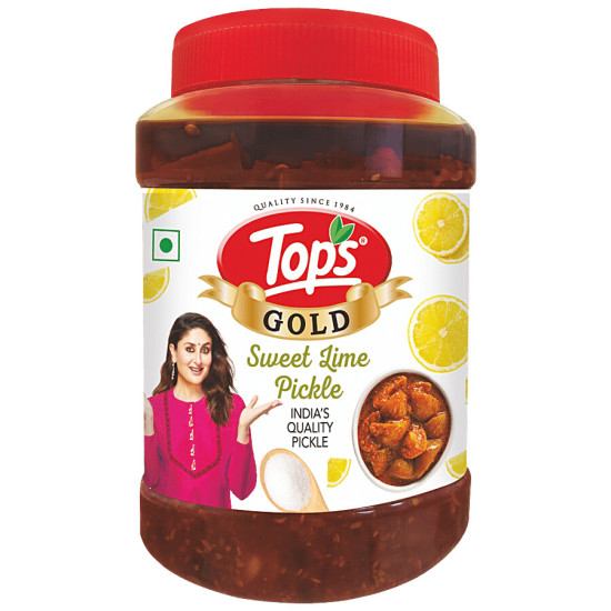 Tops Gold Sweet Lime Pickle - Tempting Flavour, Rich Aroma & Taste 950 g