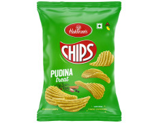 Haldirams  Chips - Pudina Treat, 55 G Pouch