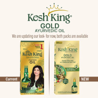 Kesh King Ayurvedic Anti Hairfall Hair Oil - Reduces Hairfall with 21 Natural Ingredients
