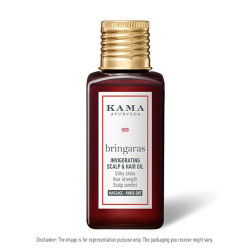 Kama Ayurveda Bringaras Invigorating Scalp & Hair Oil 50ml - In