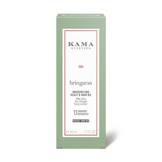 Kama Ayurveda Bringaras Invigorating Scalp & Hair Oil 50ml - In