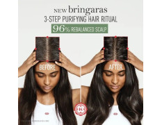 Kama Ayurveda Bringaras Balancing Shampoo, 50 ml - Natural Hair Volume Enhancer