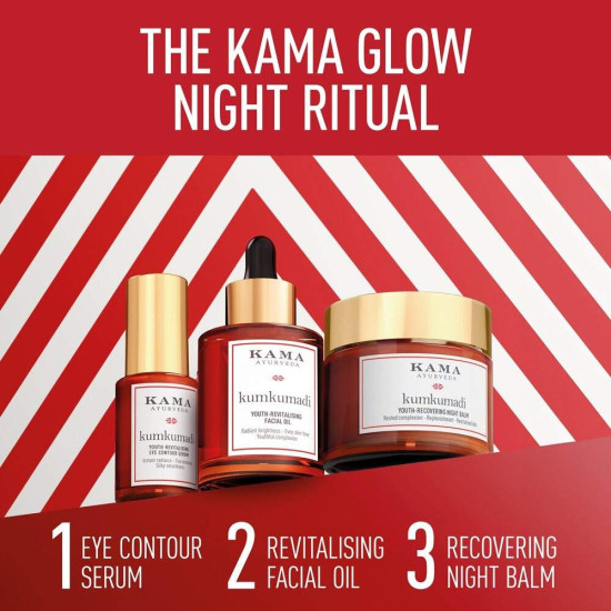 Kama Ayurveda New & Improved Kumkumadi Youth-Recovering Night Balm, 50g
