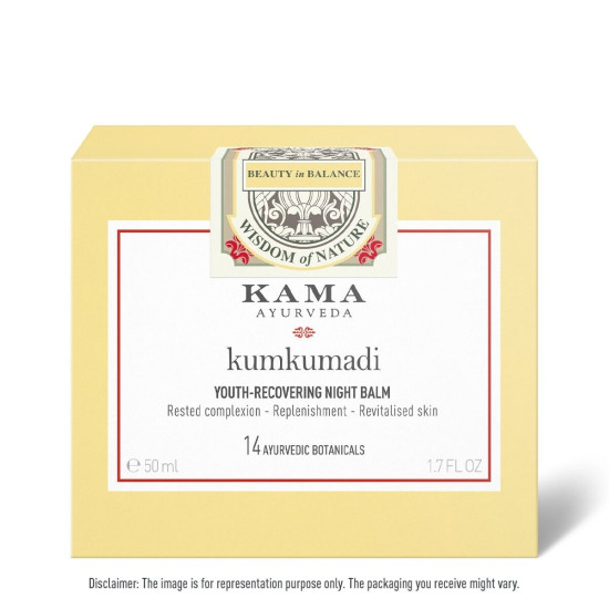Kama Ayurveda New & Improved Kumkumadi Youth-Recovering Night Balm, 50g