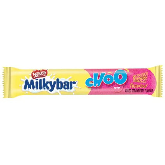 Nestle Milkybar - Choo, Rich, Strawberry Flavour, 10 g