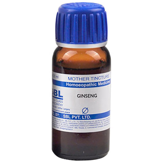SBL Ginseng Mother Tincture Q | Natural Energy, Memory & Vitality Booster – 30ml