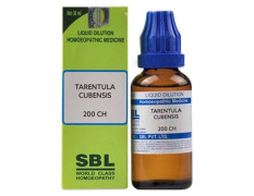 SBL Tarentula Cubensis Dilution 200 CH | Homeopathic Remedy for Inflammation, Pain & Skin Relief – 30ml