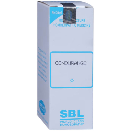 SBL Condurango Mother Tincture Q | 30ml | Natural Homeopathic Remedy for Digestive Disorders, Ulcers & Skin Growths