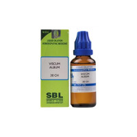 SBL Viscum Album Dilution 30 CH - 30 ml | Natural Homeopathic Remedy for Hypertension, Vertigo & Respiratory Relief