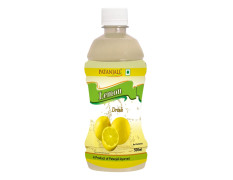 Patanjali Lemon Drink – Refreshing Fruit Beverage with Lemon Juice Concentrate | 500 ml