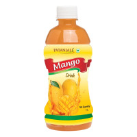 Patanjali Mango Drink – Made with Real Mango Pulp (Totapuri & Alphonso) | 1 Litre Bottle