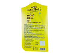 Patanjali Saundarya Suhag Teeka Gel – 3g | Herbal Sindoor with Manjistha & Kesar | Smudge-Proof & Long Lasting
