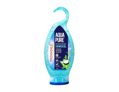 Patanjali Shower Gel Aqua Pure – 250 ml (B2g1 Free) | Hydrating Body Wash with Cucumber, Mint & Aloe Vera | Refreshing Ocean Fragrance 