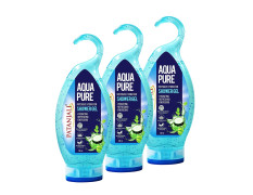 Patanjali Shower Gel Aqua Pure – 250 ml (B2g1 Free) | Hydrating Body Wash with Cucumber, Mint & Aloe Vera | Refreshing Ocean Fragrance 