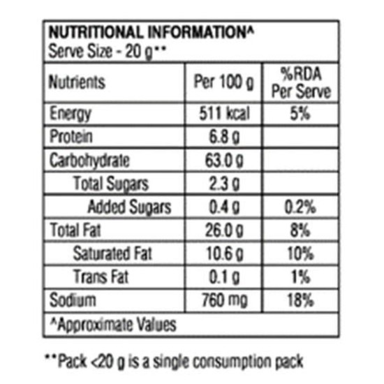 Doritos Dinamita Fiery Lime and Chilli Snack 56g - Rolled Tortilla Chips - Spicy & Tangy Namkeen - Vegetarian Chips Snack