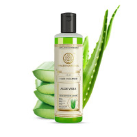 Khadi Natural Aloe Vera Hair Cleanser 210ml Combo Pack of 2 Herbal Shampoo for Hair Growth, Dandruff & Scalp Care