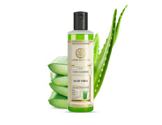 Khadi Natural Aloe Vera Hair Cleanser 210ml Combo Pack of 2 Herbal Shampoo for Hair Growth, Dandruff & Scalp Care